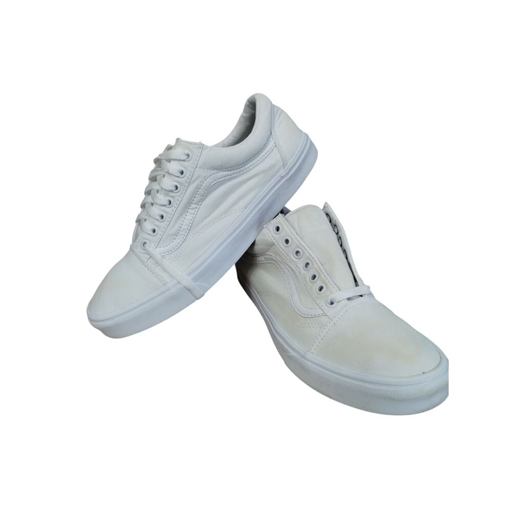 Vans Off the Wall Men's Low White Skater Grungecore Streetwear‎ Sneakers size 11